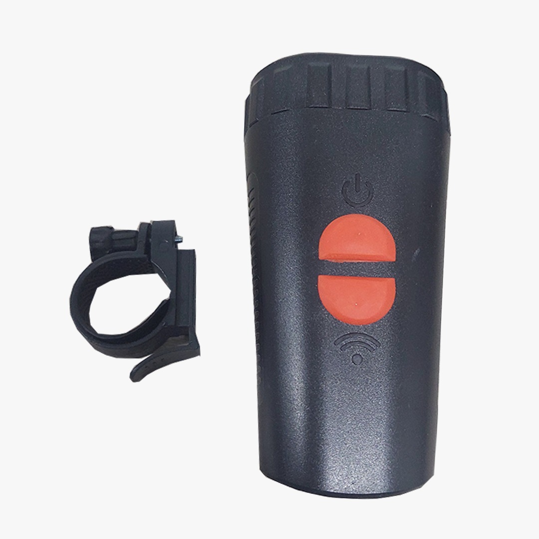 LINTERNA LED CON PITO PARA BICICLETA